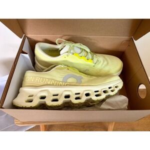 Men's On Brand Yellow Cloud Cloudmonster 3 CloudTec OC Running Shoes Sz 9.5